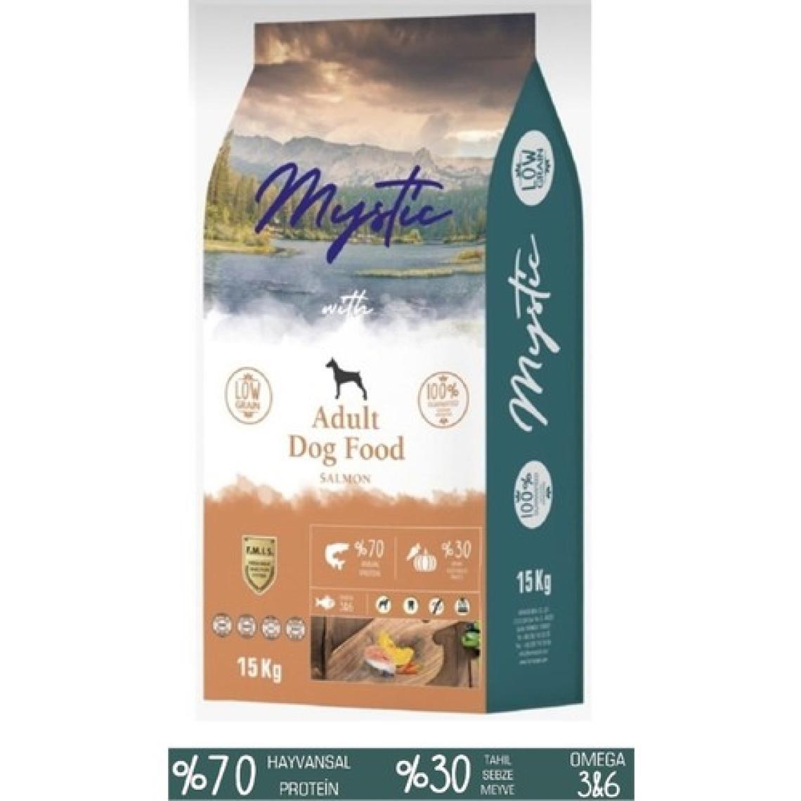 Mystic Somonlu Az Tahıllı Yetişkin Köpek Maması 15 kg