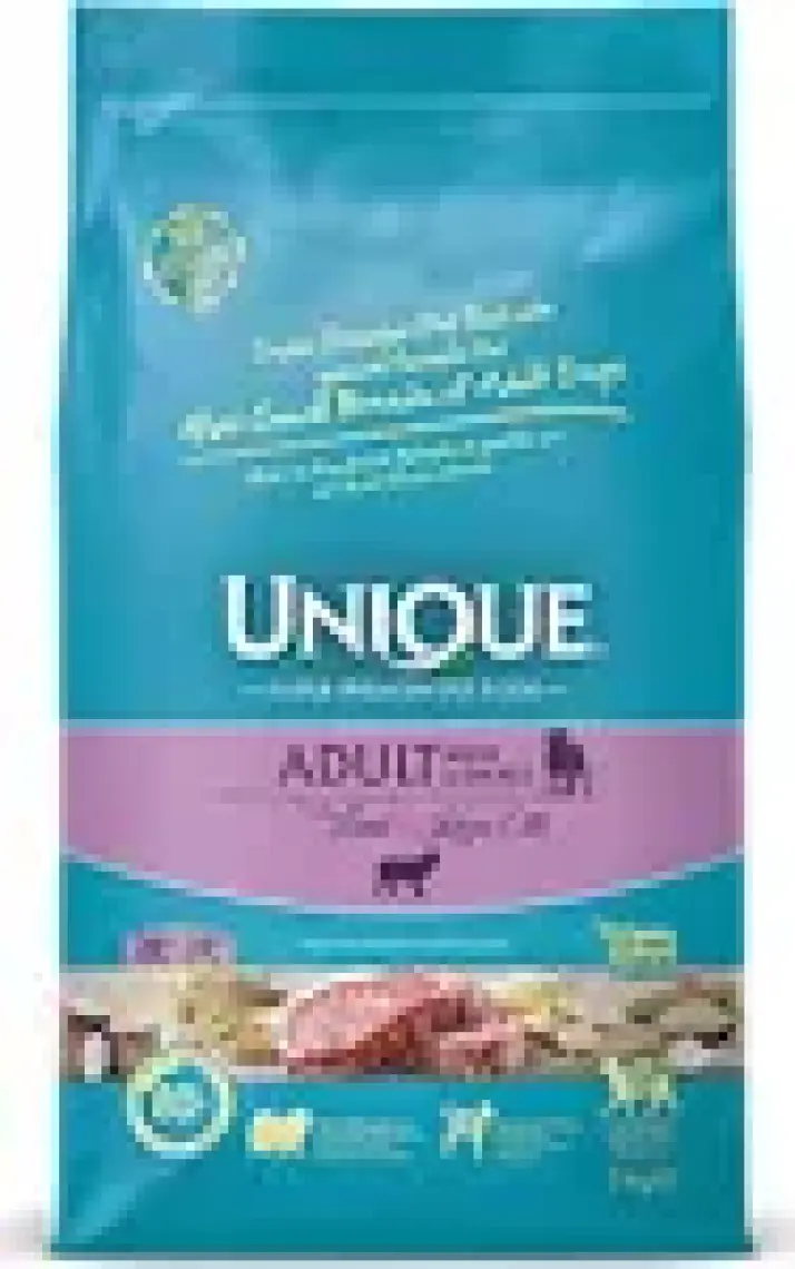 Unique Mini ve Küçük Irk Yetişkin Köpek Maması Kuzu Etli 3 kg