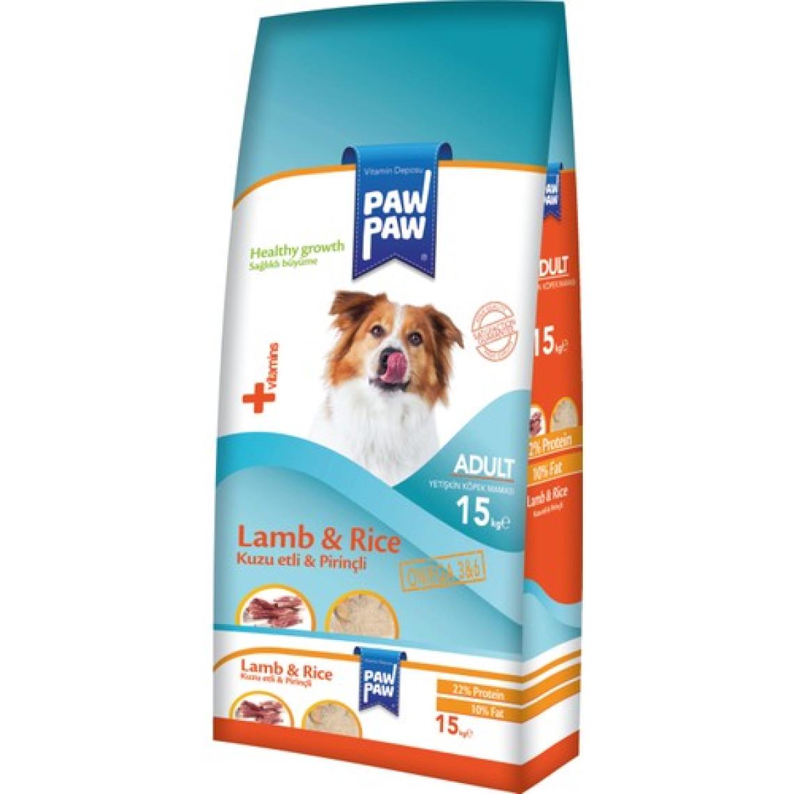 Pawpaw Erişkin Kuzu & Pirinç Köpek Maması 15Kg