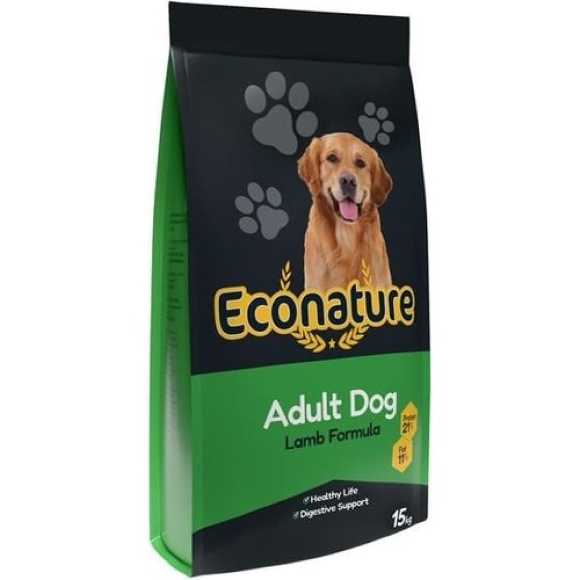 Econature Kuzu Etli Yetişkin Köpek Maması - 15 Kg