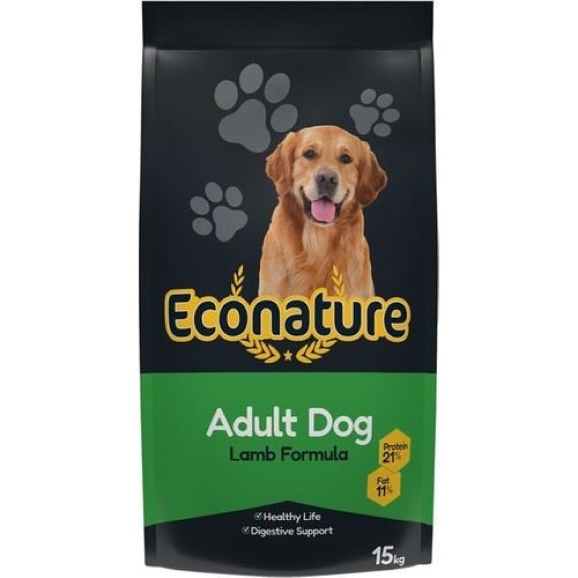 Econature Kuzu Etli Yetişkin Köpek Maması - 15 Kg