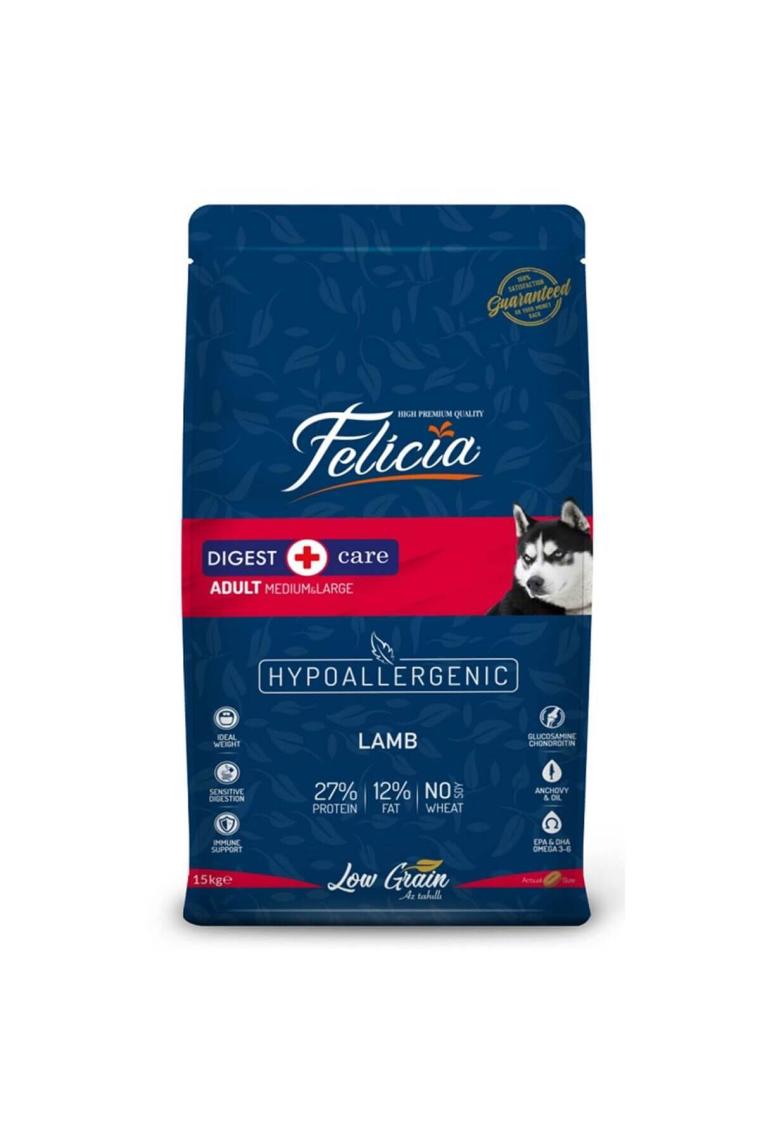 Felicia Medium & Large Kuzu Etli 15 kg Orta ve Büyük Irk Yetişkin Köpek Maması
