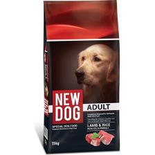 New Dog Kuzu Etli & Pirinçli Yetişkin Köpek Maması 15 kg
