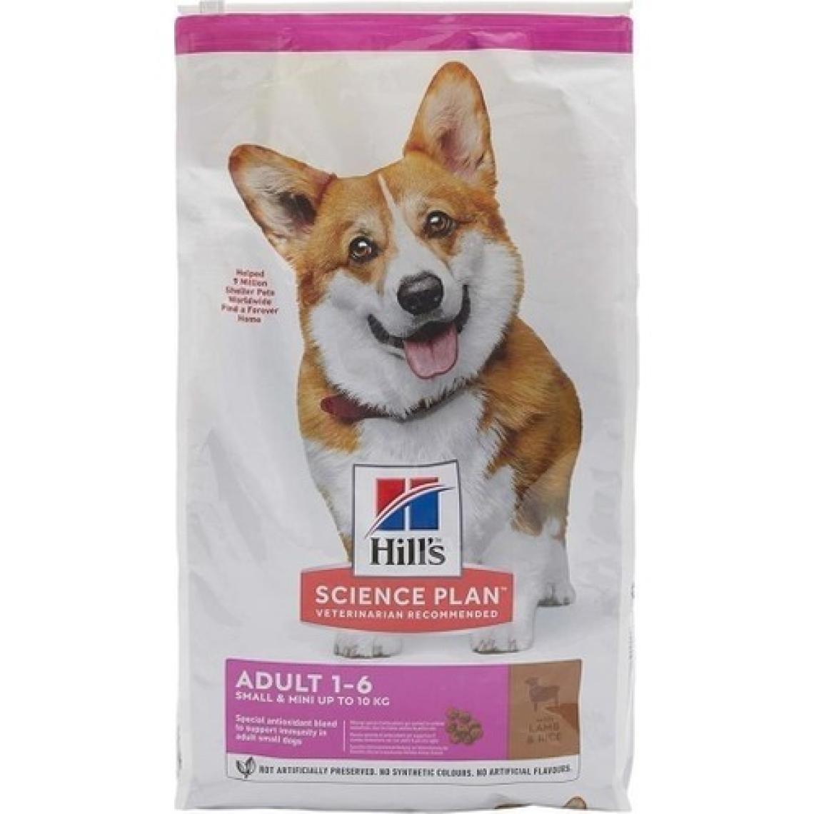 Hill's Kuzu Eti ve Pirinçli Küçük Irk Yetişkin Köpek Maması 6kg