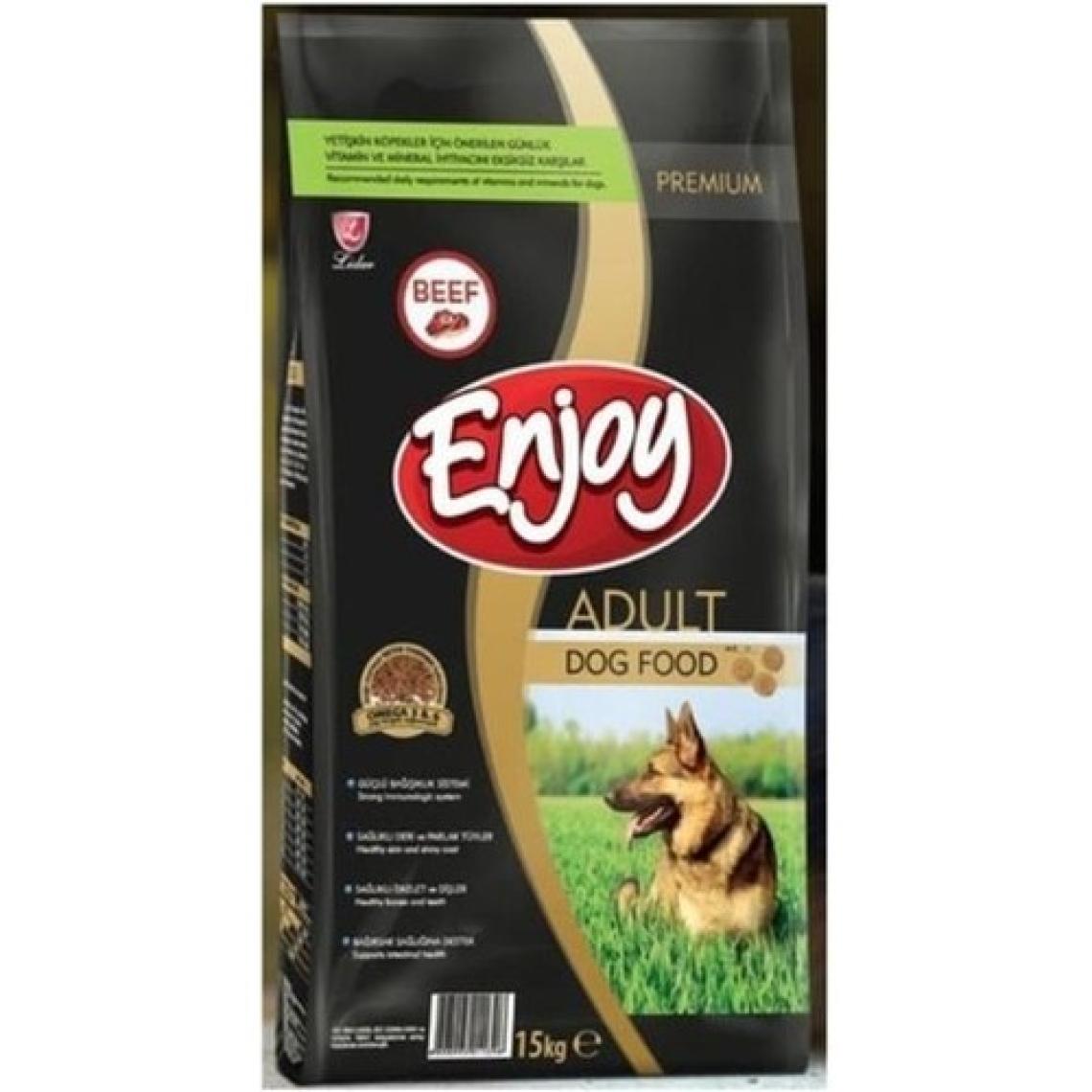 Enjoy Biftekli Yetişkin Köpek Maması 15 kg