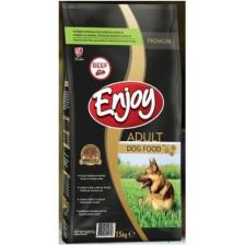 Enjoy Biftekli Yetişkin Köpek Maması 15 kg