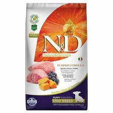 N&amp;D Pumpkin Kuzu Etli Balkabaklı ve Yaban Mersinli 7 kg Küçük Irk Yavru Köpek Maması