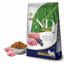 N&amp;D Prime Kuzu Etli ve Yaban Mersinli 2.5 kg Küçük Irk Yetişkin Köpek Maması