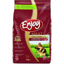 Enjoy Kuzu Etli ve Pirinçli Yetişkin Köpek Maması 3kg