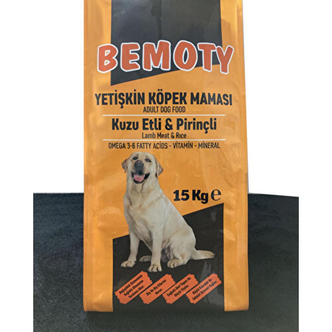 Bemoty Kuzu Etli & Pirinçli Yetişkin Köpek Maması 15 kg