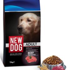 New Dog Sığır Etli Yetişkin Köpek Maması 15 Kg