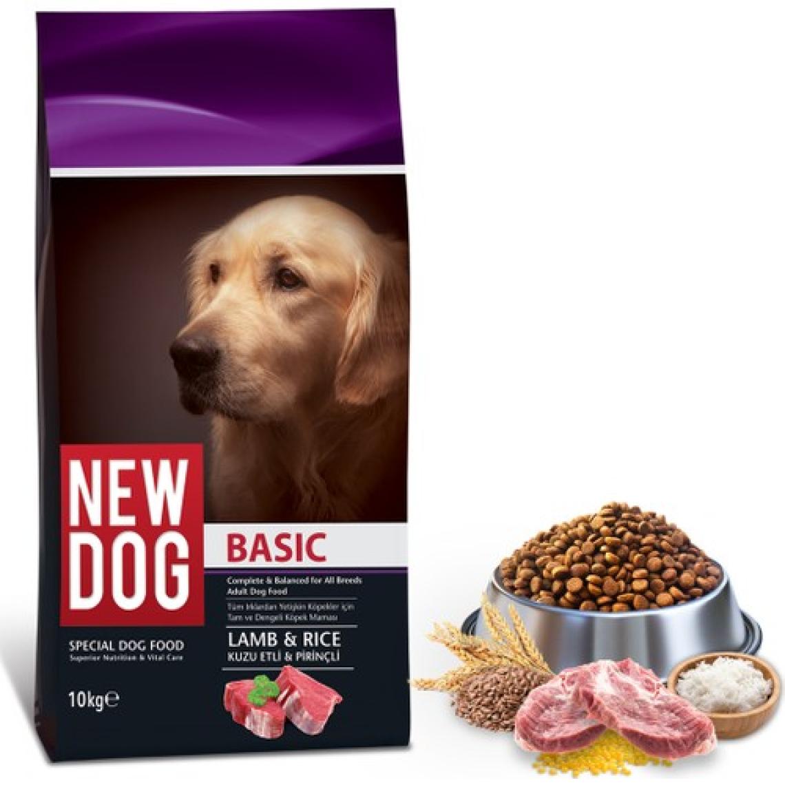 NewDog Kuzu Etli - Pirinçli Yetişkin Köpek Maması 10 KG