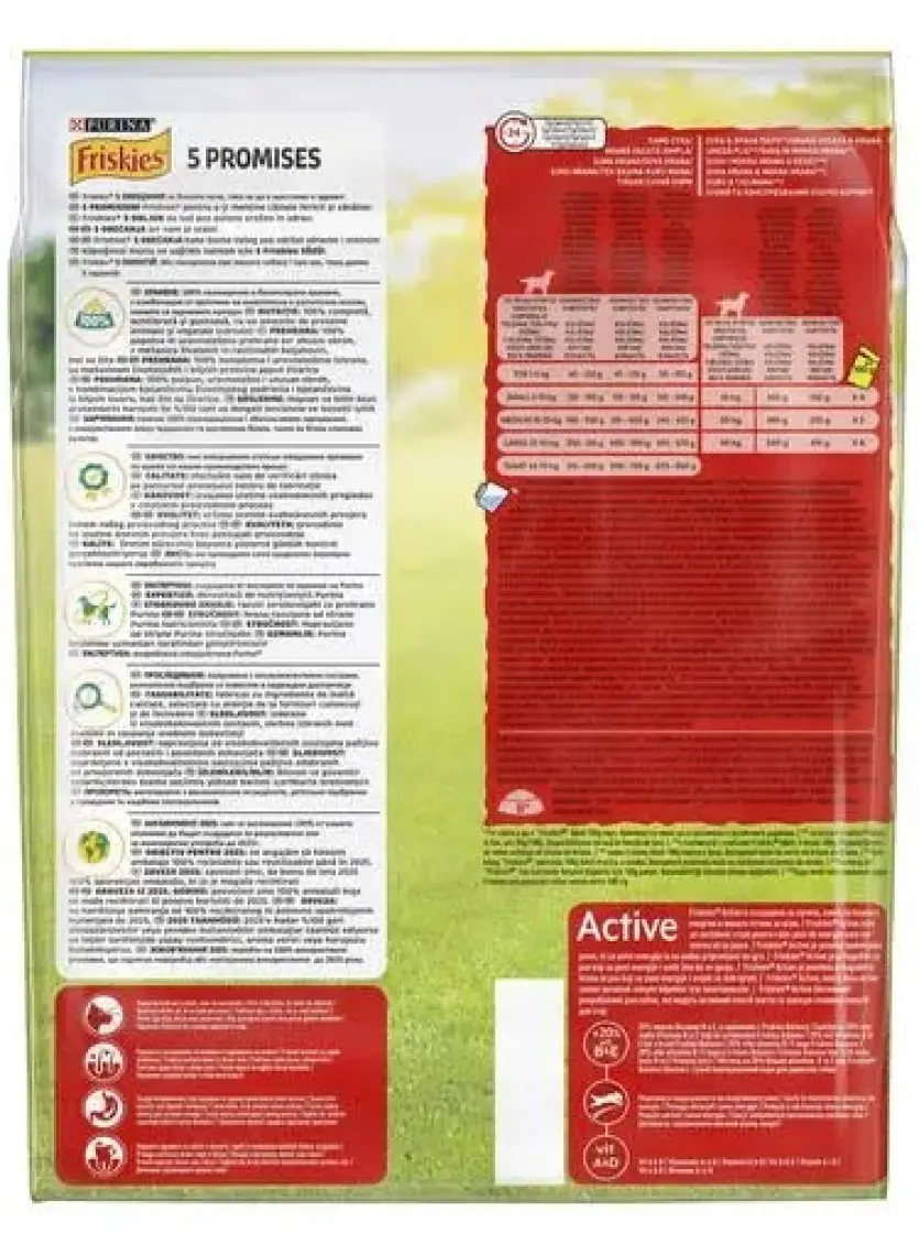 Friskies Etli Köpek Maması (Aktif Köpekler İçin) 2,4 Kg