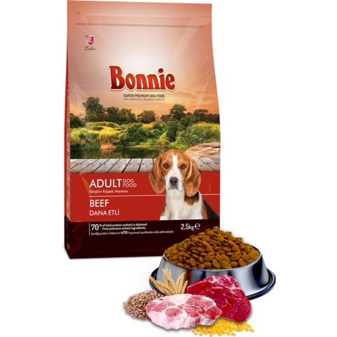 Bonnie Biftekli 2.5 kg Yetişkin Köpek Maması