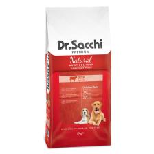 Dr. Sacchi Premium Natural Beef Sığır Etli 15 kg Yetişkin Köpek Maması