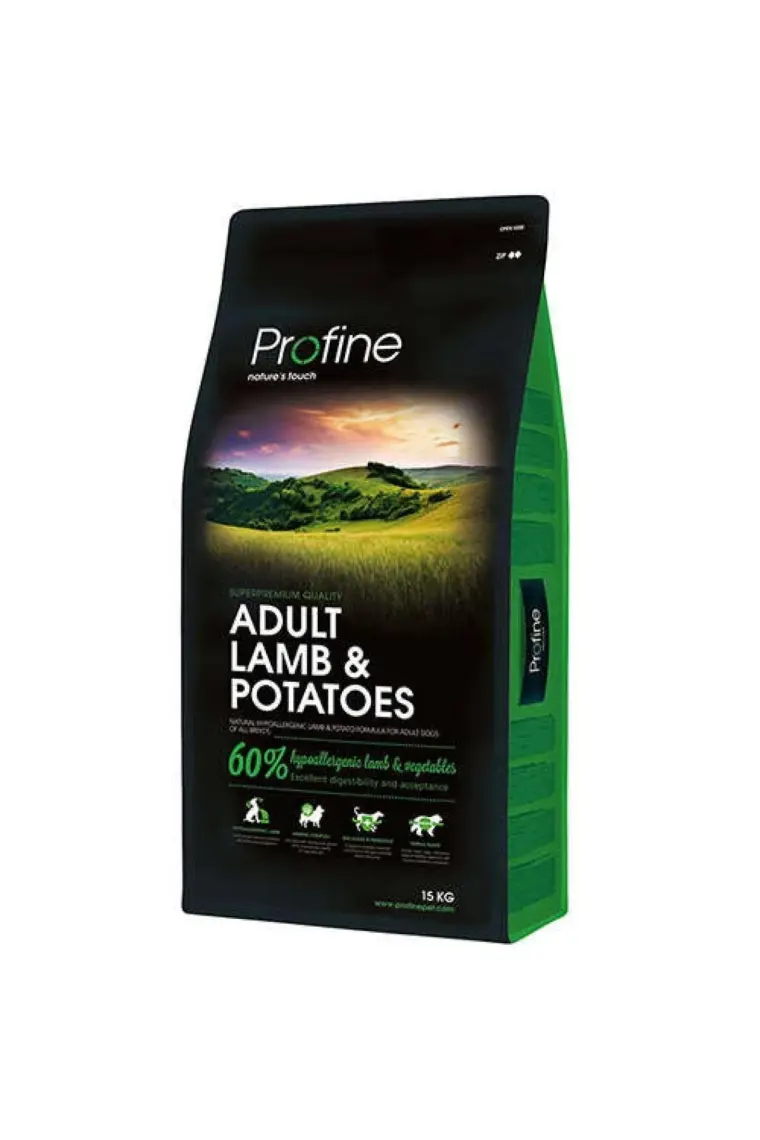 Profine 12 kg Gluten Free Adult Lamb Glutensiz Kuzu Etli Yetişkin Köpek Maması