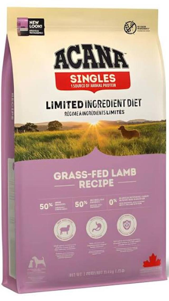Acana Singless Grass-Fed Kuzulu Köpek Maması 6 kg