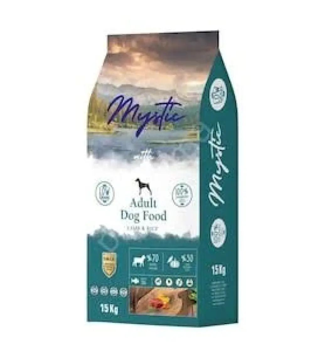 Mystic Az Tahıllı Yetişkin Köpek Maması Kuzu 15kg