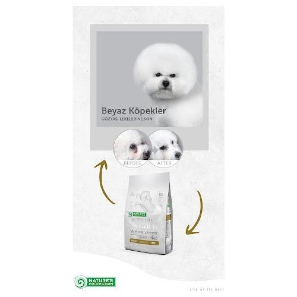 Nature's Protection Superior Care White Dogs Kuzu Etli 10 kg Mini ve Küçük Irk Yetişkin Köpek Maması