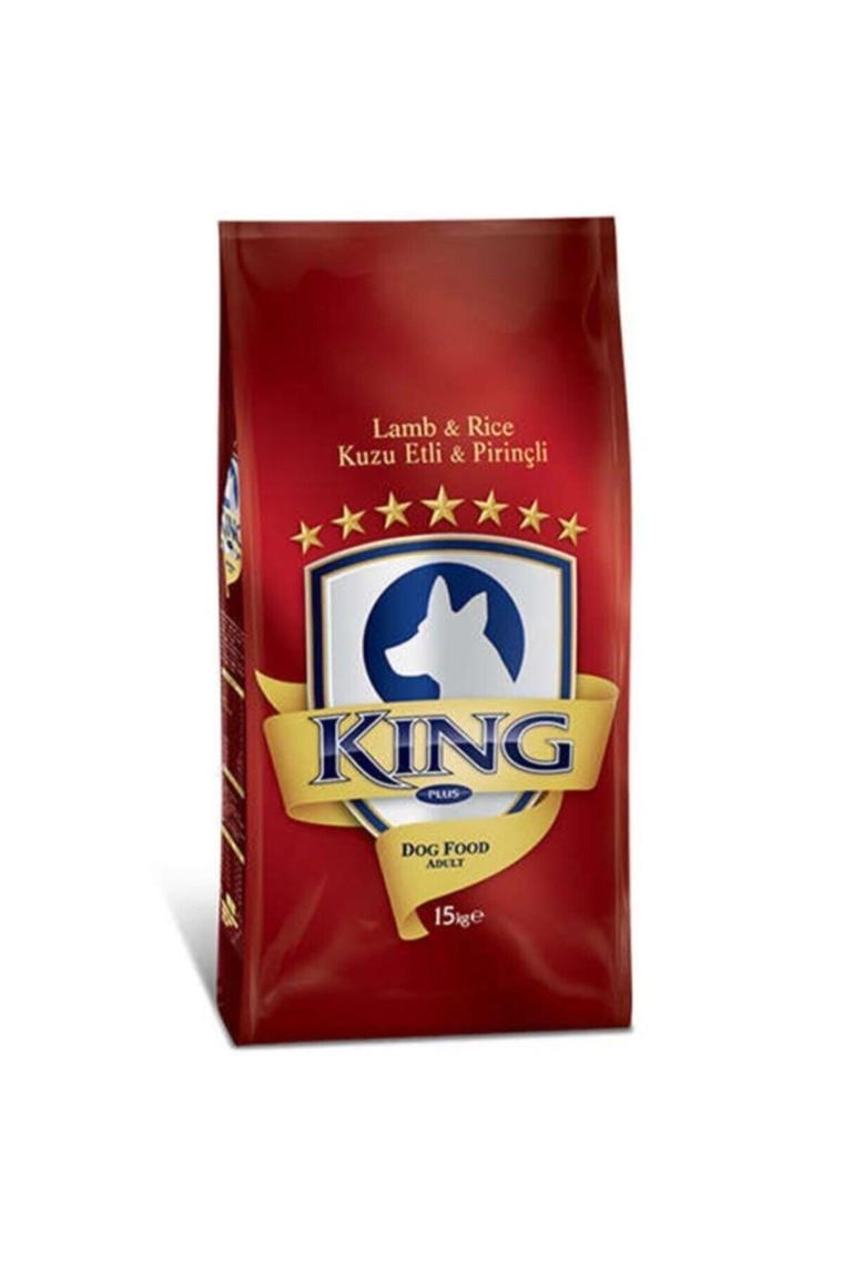 King Kuzu Etli Pirinçli Yetişkin Köpek Maması 15 kg