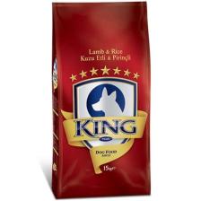 King Kuzu Etli Pirinçli Yetişkin Köpek Maması 15 kg