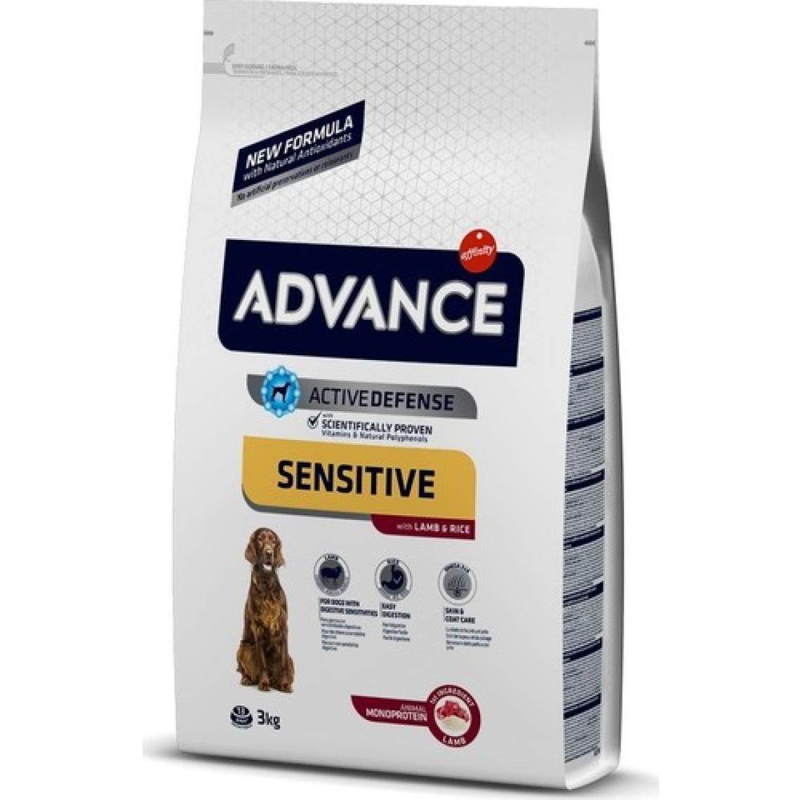 Advance Sensitive Kuzu Etli 3 kg Yetişkin Köpek Maması