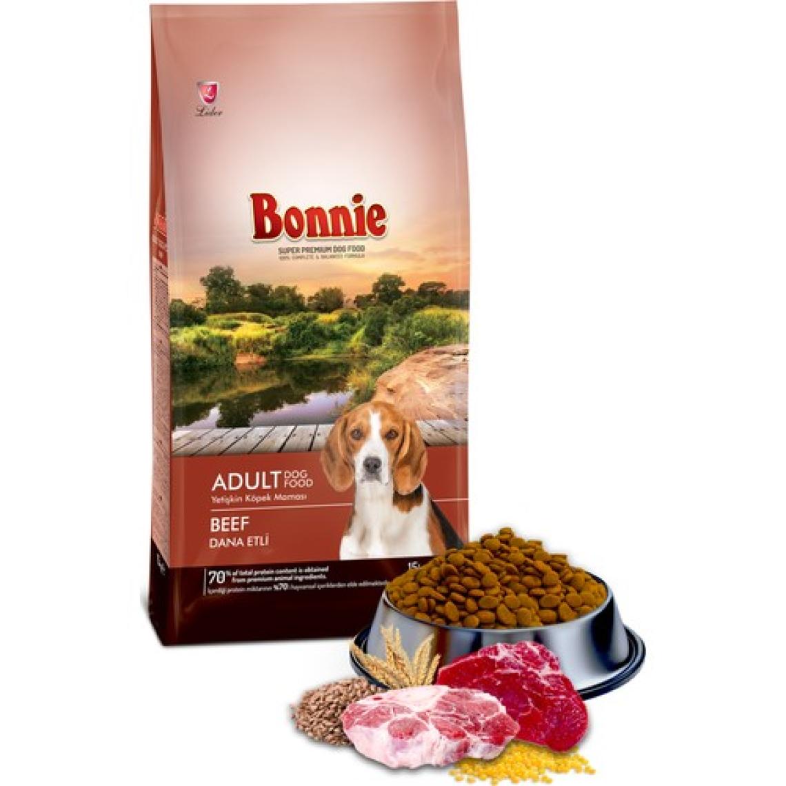Bonnie Biftekli 15 kg Yetişkin Kuru Köpek Maması