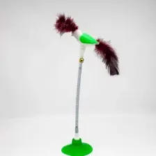 Tineke Vantuzlu Yaylı Kuş Kedi Oyuncağı  1 Adet