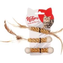 Natura Tüylü İnce Kedi Diş Kaşıma Üçlü