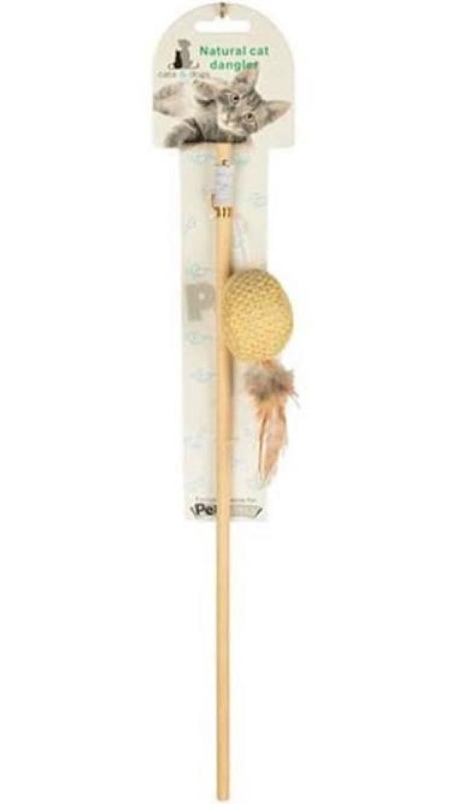 Flip Cats & Dogs Toplu Ahşap Kedi Oltası 40 cm