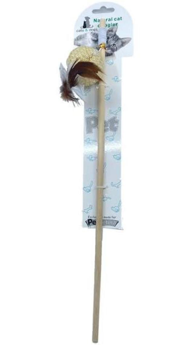 Flip Cats & Dogs Toplu Ahşap Kedi Oltası 40 cm
