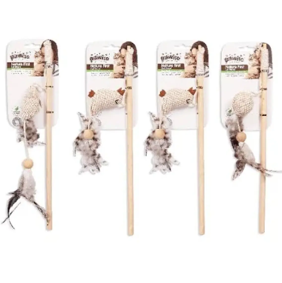 Nature First Cat Toy - İpli Doğal Kedi Oyuncağı  35.5X9.5Cm