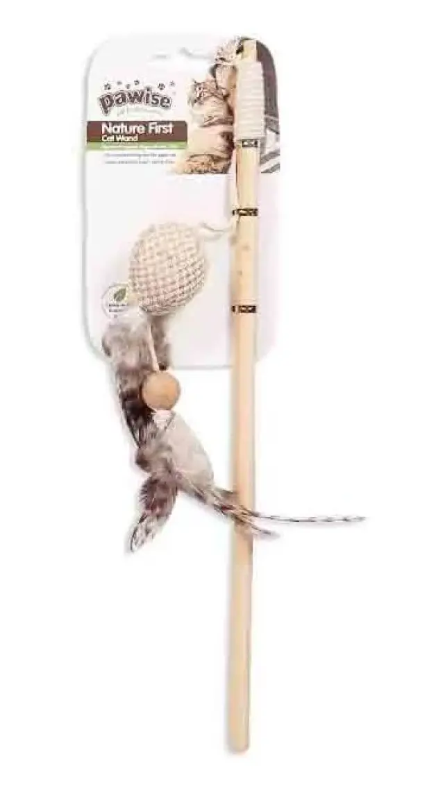 Nature First Cat Toy - İpli Doğal Kedi Oyuncağı  35.5X9.5Cm