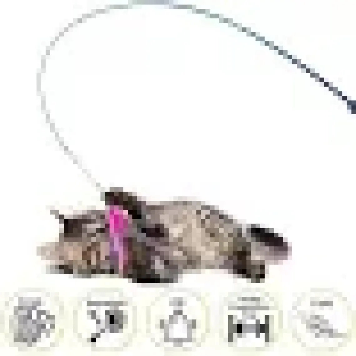 Buffer Buffer® Teleskopik Tüylü ve Çanlı Boyu Ayarlanabilir Elastik Eğlenceli Peluş Kedi Oyun Oltası