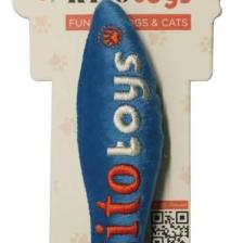 Kito Toys Balık Peluş Kedi Oyuncağı