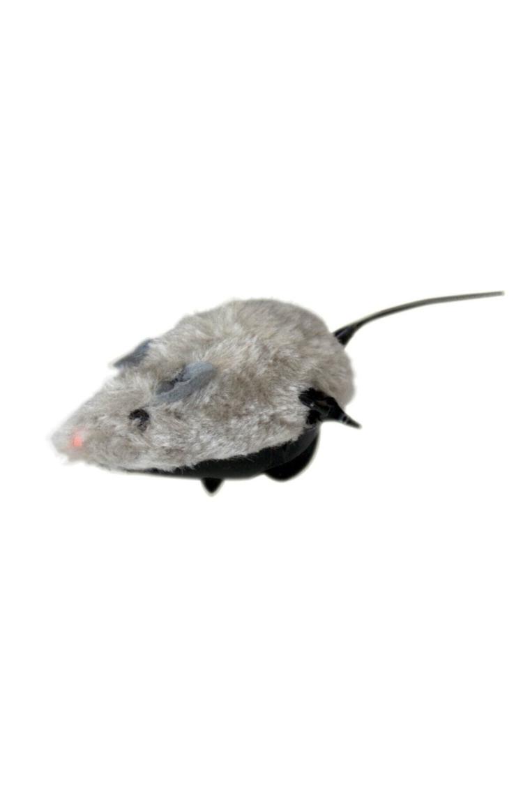 Kurmalı Peluş Fare Kedi Oyuncağı 8X5X5Cm