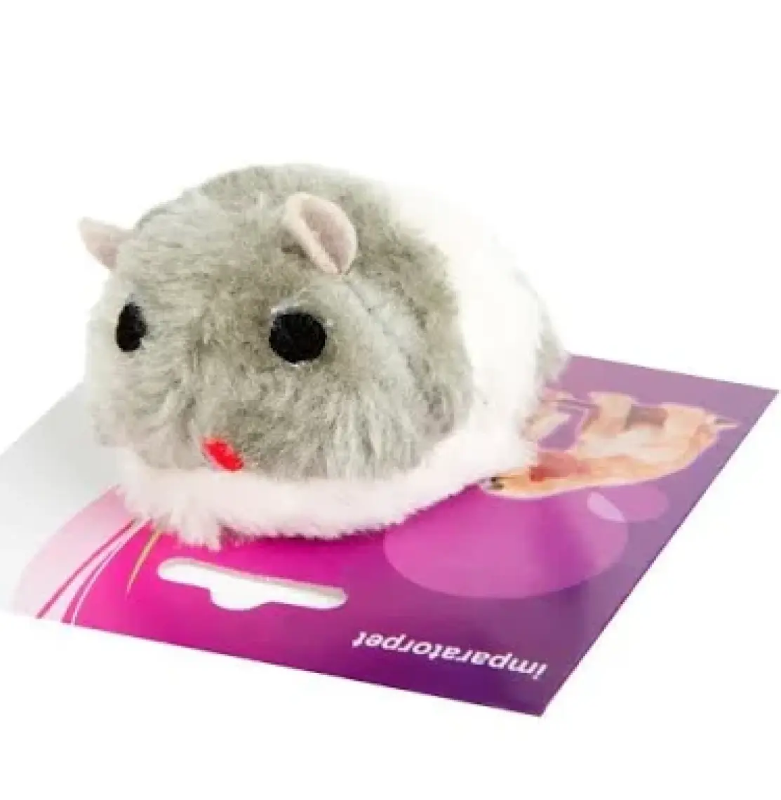 Lion Pet Kedi Için Çekip Bırak Ipli Fare 7 cm