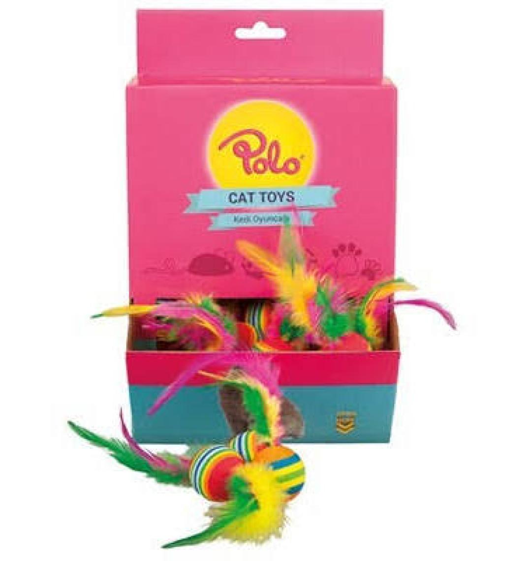 Polo. Reklı Top Tuy Kuyruklu 3,5 cm