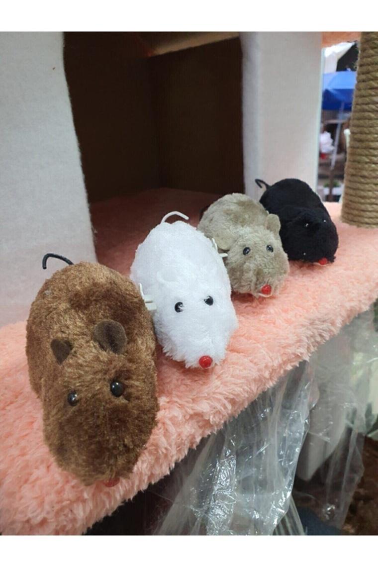 Vekorr Kurmalı Fare Kedi Eğitim Oyuncağı Kedinizin Reflekslerini Güçlendirin