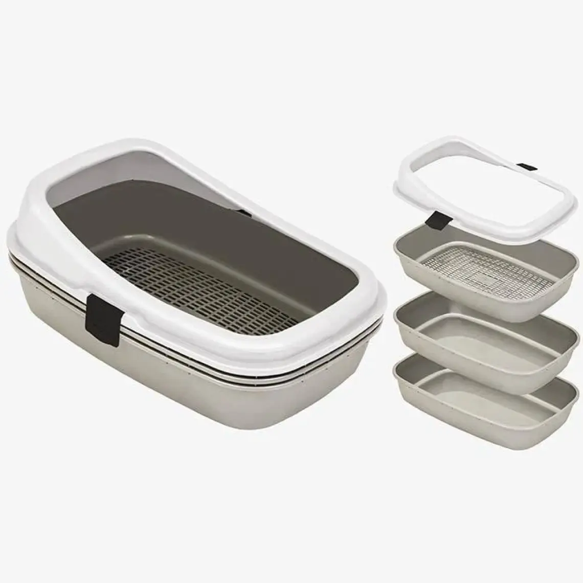 Plastart Pet Plastart Açık Kedi Tuvaleti | Elekli