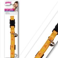 Pawise Kalp Desenli Sarı Kedi Boyun Tasması 30 Cm