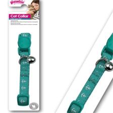 Pawise Çapa Desenli Yeşil  Kedi Boyun Tasması 30 Cm