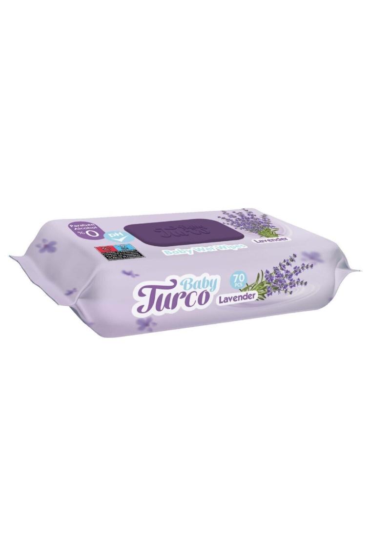 Lavanta Kokulu Islak Bebek Havlusu 12x70 Adet