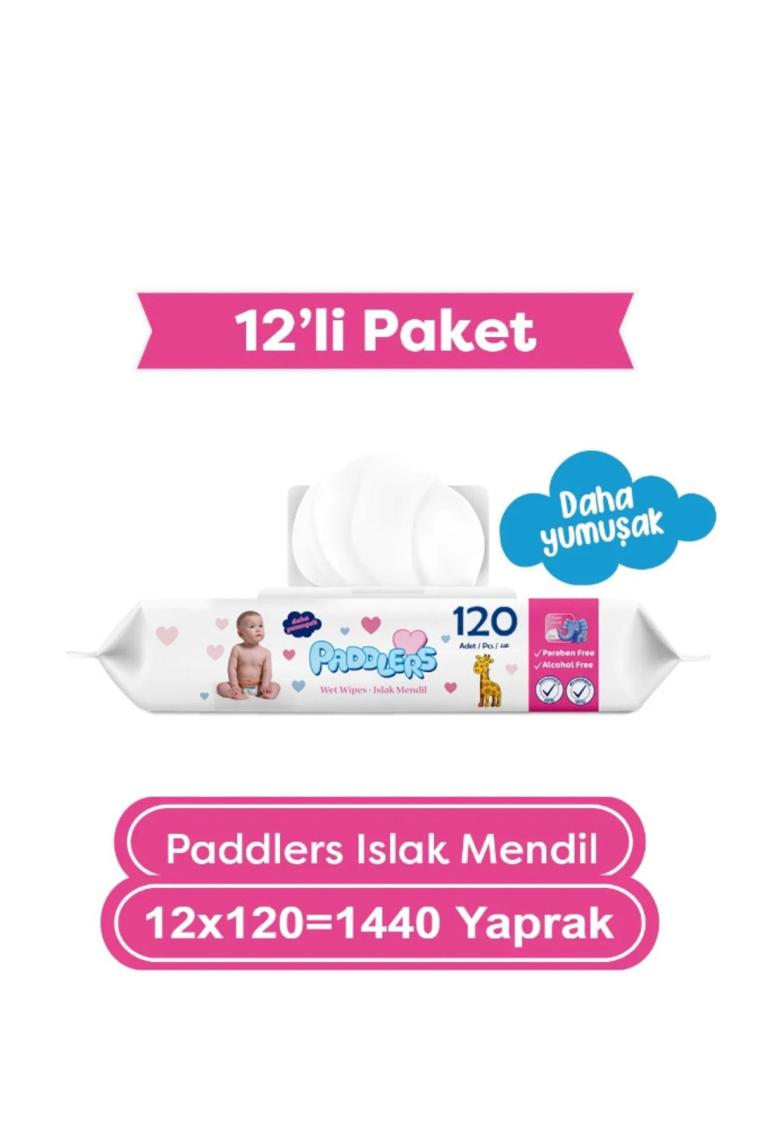 Islak Mendil 120 X 12 Li Koli (1440 Yaprak)