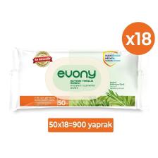 Hijyenik Temizlik Mendili 18x50’li (900 YAPRAK)
