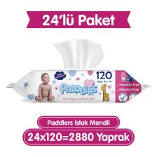 Islak Mendil 24x120 li Koli (2880 Yaprak)