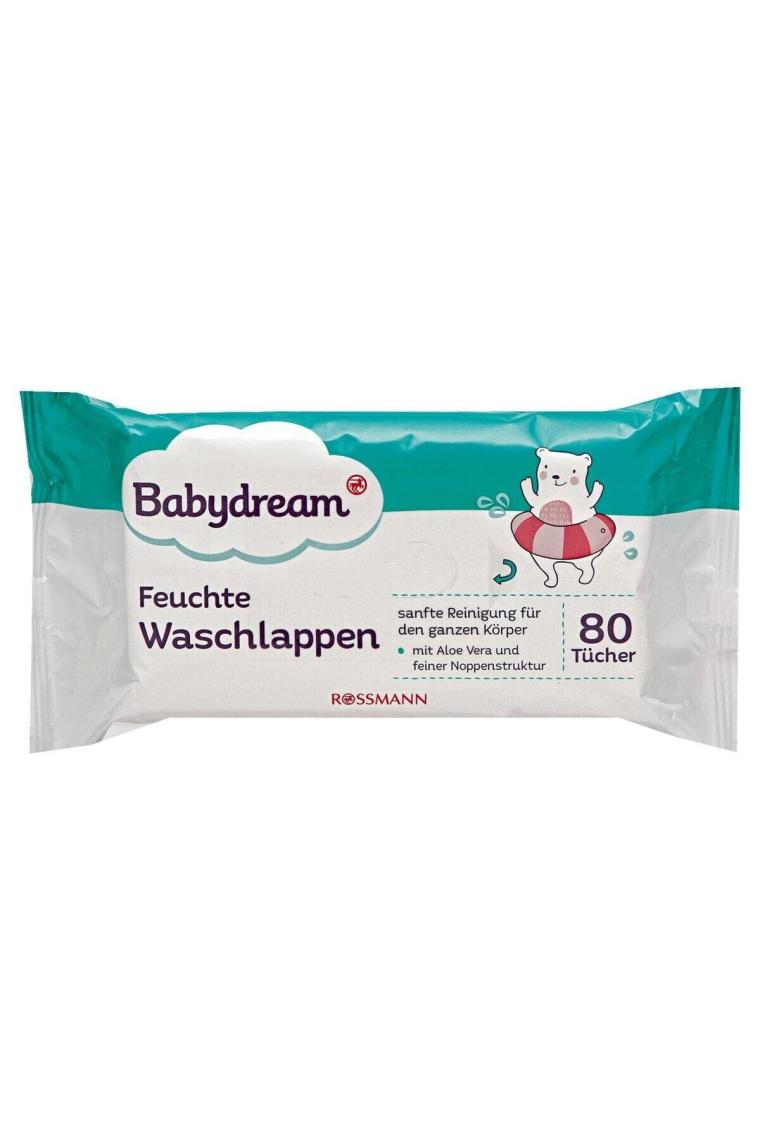 Babydream Çok Hassas Cilt Aloe Veralı 80 Yaprak Islak Mendil