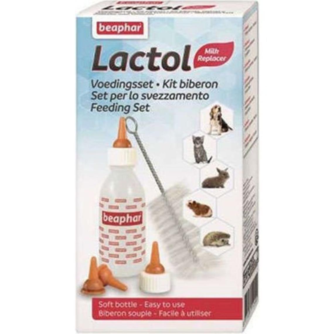 Beaphar Lactol Kedi ve Küçük Irk Yavru Köpek Evcil Hayvan Biberon Seti
