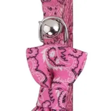 Pawise Papyonlu Kedi Boyun Tasması Pembe