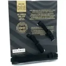 Cattie Kedi Göğüs ve Gezdirme Tasma Takımı Siyah 1x25-40 Cm